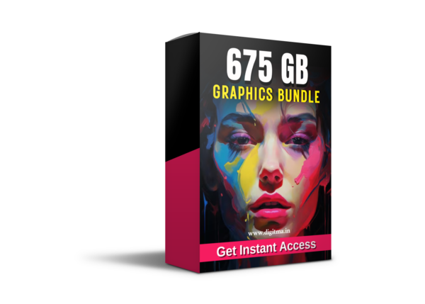 675 GB+ Graphics Design Bundle